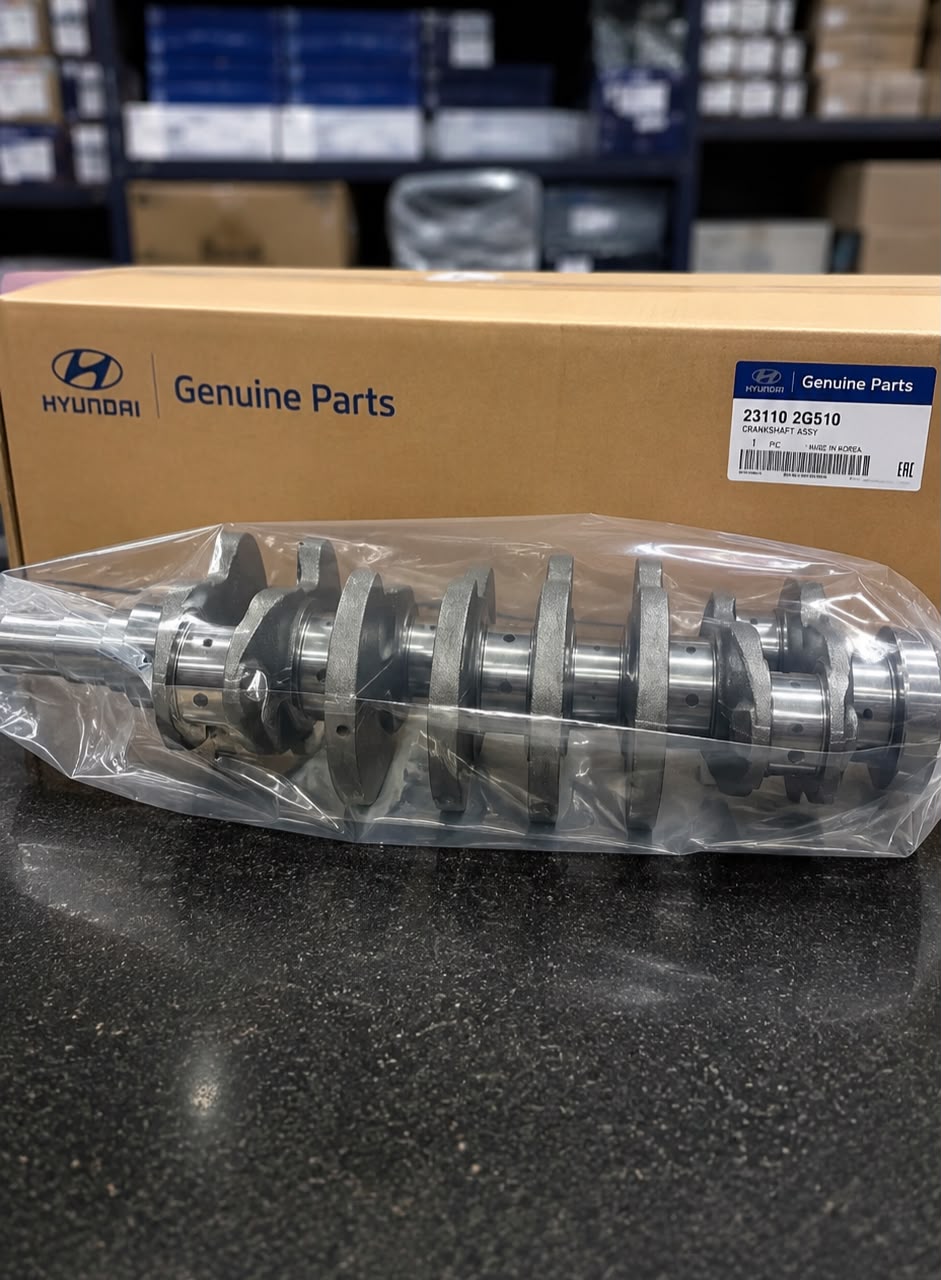 Virabrequim original Hyundai 23110 2G510 lacrado
